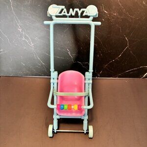 Vintage 1999 Walking Tanya Toy Stroller Babysitter Set Doll 90s Toys
